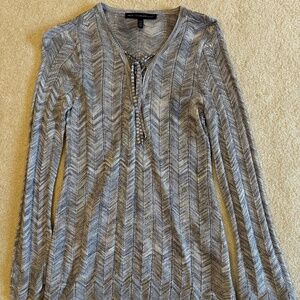 White House Black Market Long Sleevev Top